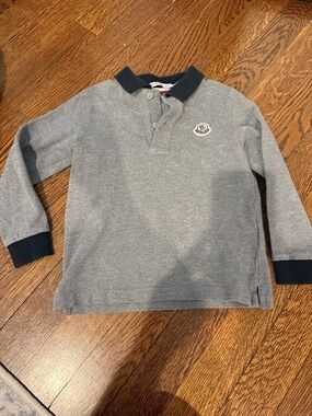 Moncler Long Sleeve Polo